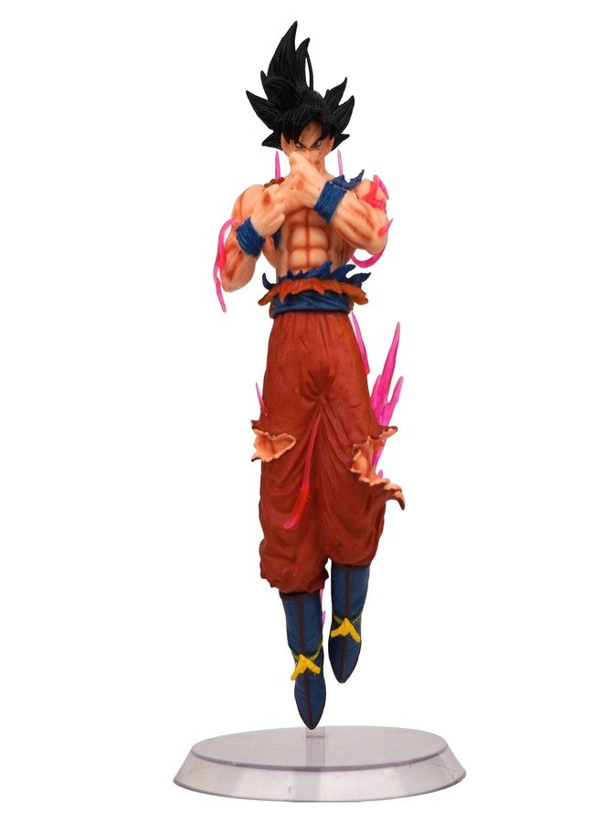 Offo Goku Ultra Instinct Action Figure - Dragon Ball Super Collectible | 25cm Premium PVC Figurine with Battle Pose | Anime Display Toy for Car, Desk, Shelf, Home Decor & Gift for Fans - Image 1